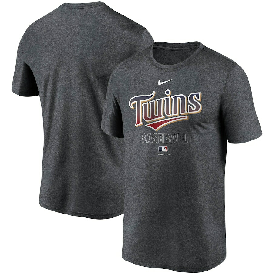 激安ブランド 楽天市場 ナイキ メンズ Tシャツ Minnesota Twins Nike Authentic Collection Legend Performance T Shirt 半袖 Charcoal ｔｒｏｉｓ ｈｏｍｍｅ 数量限定 Www Trailconnections Com