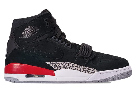 ジョーダン メンズ レガシー ３１２Jordan Legacy 312 スニーカー Black/Varsity Red｜ｔｒｏｉｓ　ＨＯＭＭＥ