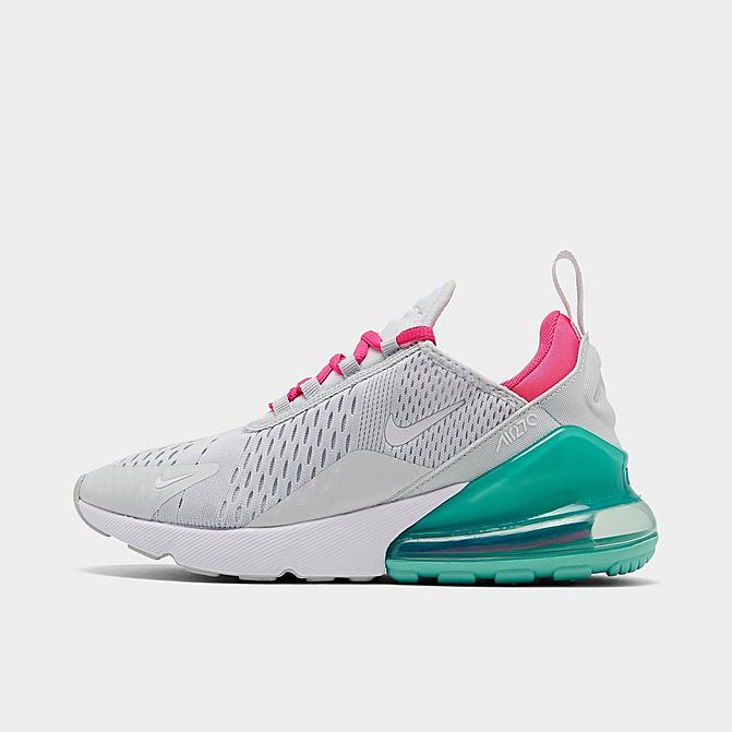 ナイキ レディース エアマックス２７０ Nike Air Max 270 スニーカー Pure Platinum/White/Pink Blast
