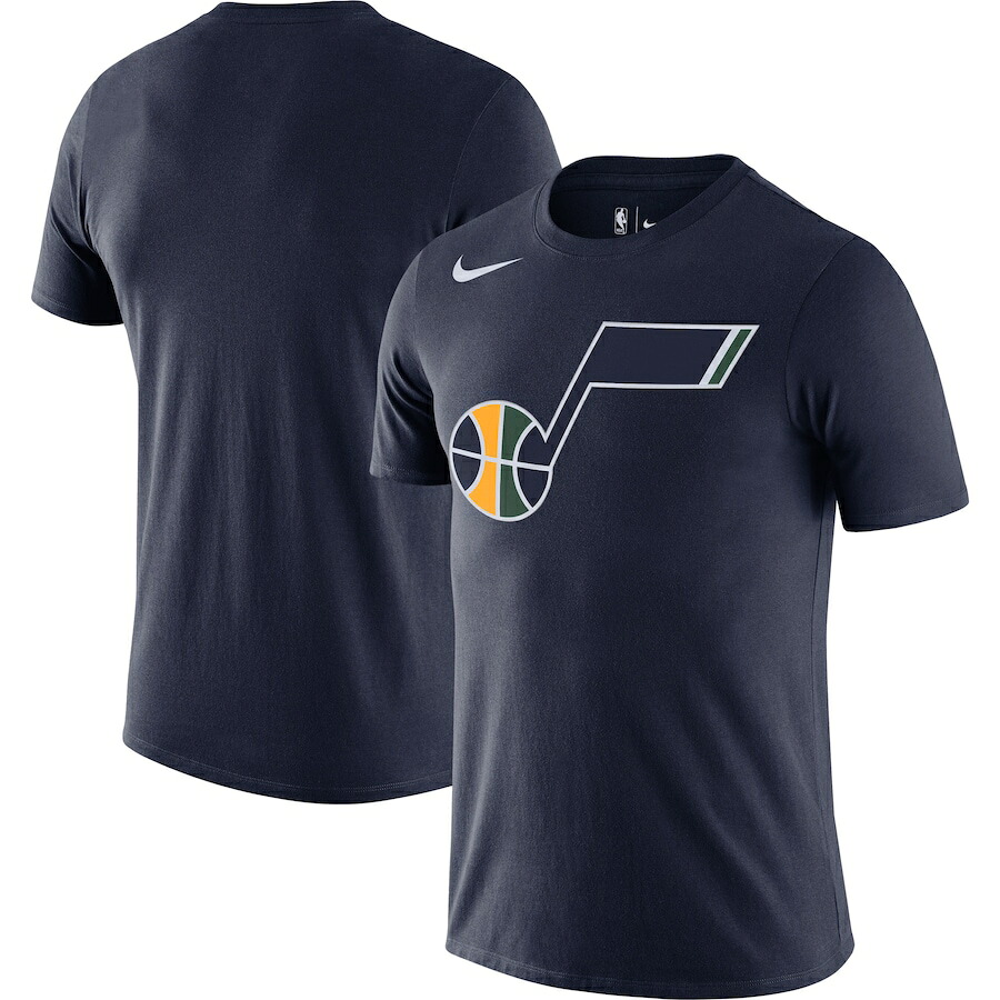 ナイキ メンズ プルオーバー ズージャー Utah Jazz Nike Essential Logo T-Shirt - Navy
