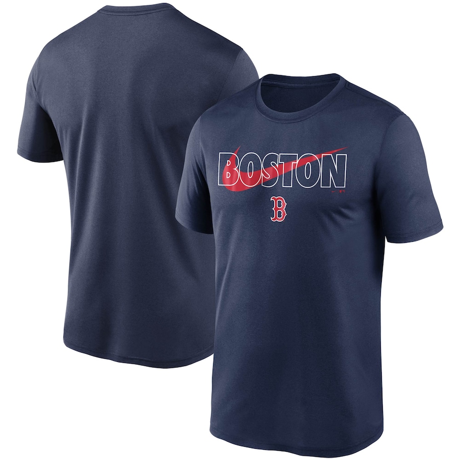 売れ筋 ナイキ メンズ Boston Red Sox Nike City Swoosh Legend Performance T Shirt Tシャツ 半袖 Navy 豪華 Www Natskies Com