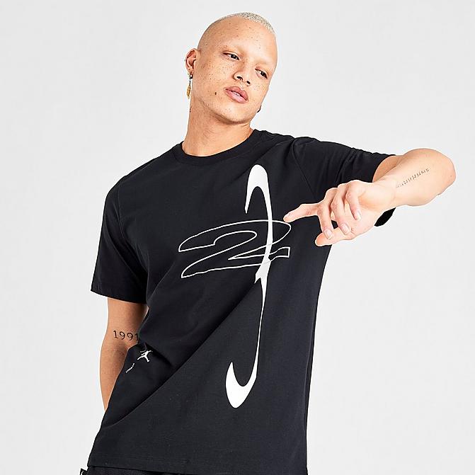ジョーダン メンズ Tシャツ Jordan Fly 23 T-Shirt 半袖 Black｜ｔｒｏｉｓ　ＨＯＭＭＥ