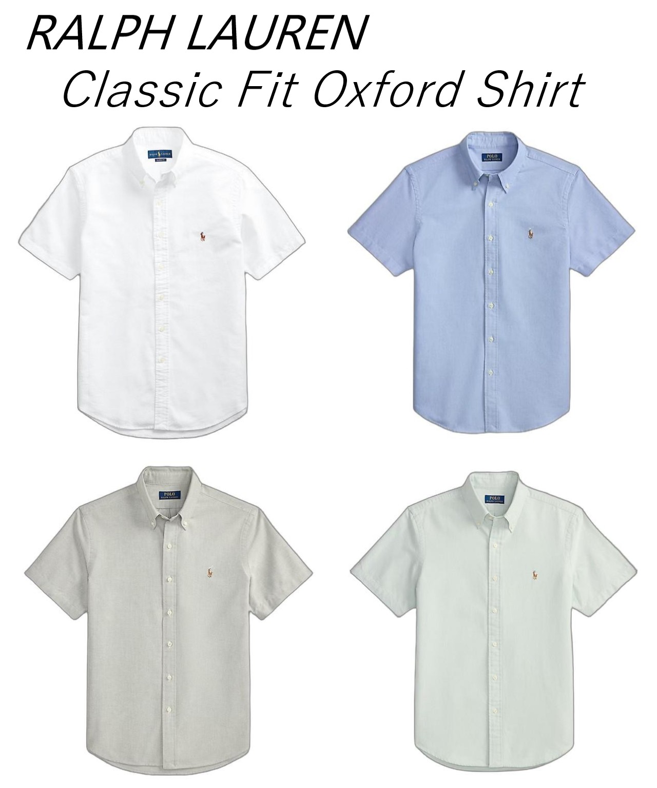 ラルフローレン メンズ シャツ Ralph Lauren Classic Fit Oxford Shirt クラシックフィット オックスフォードシャツ カジュアルシャツ｜ｔｒｏｉｓ　ＨＯＭＭＥ