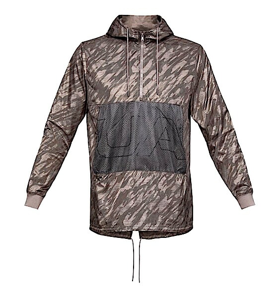 アンダーアーマー メンズ Under Armour UA Sportstyle Longline Anorak Hoodie 長袖 パーカー Fresh Clay