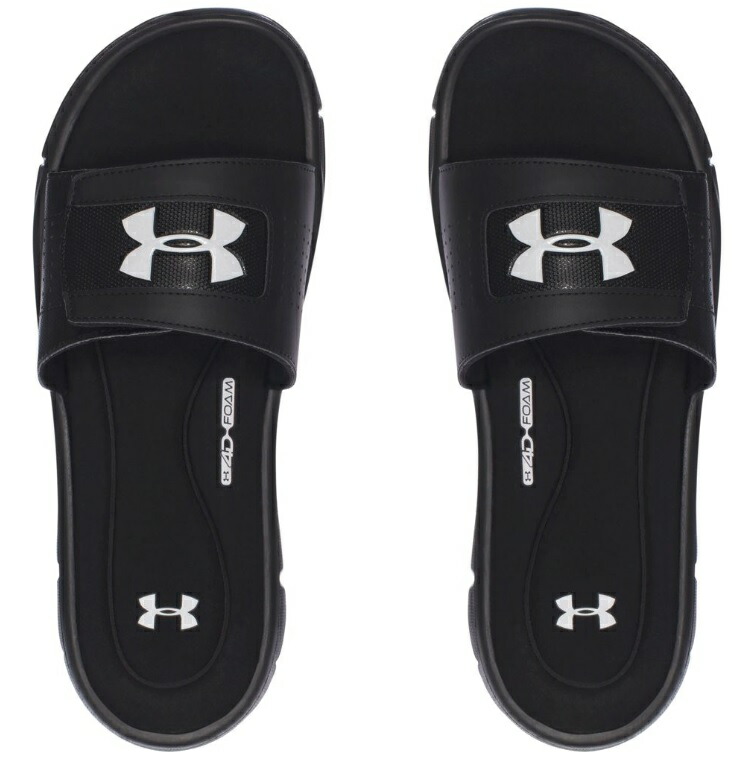 under armour leather flip flops