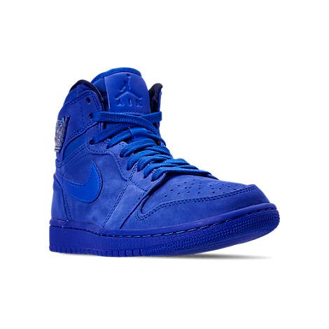 ジョーダン レディース レトロ１御機嫌 Air Jordan 1 Retro High Premium スニーカー Blue Void/Racer Blue