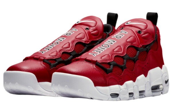 NIKE Air Money ホワイト/バーガンディ、レア商品、ナイキ 楽天市場】NIKE AIR MORE MONEY white/black-team red 【ナイキ