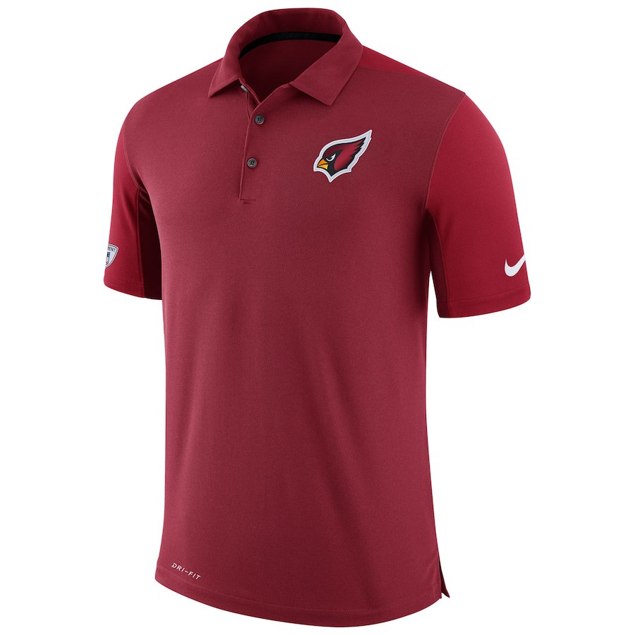 arizona cardinals men's polo shirt