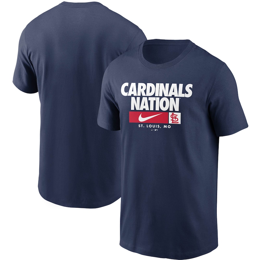 ナイキ メンズ St. Louis Cardinals Nike Local Nickname T-Shirt プルオーバー 半袖 Navy