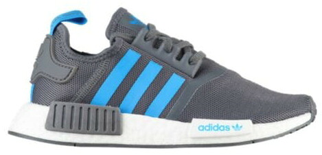 アディダス オリジナルス ボーイズ/キッズ/レディース スニーカー adidas Originals NMD R1 Grey Five/Bright Blue/Bright Blue|trois HOMME