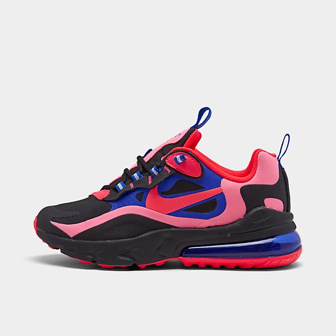 ナイキ キッズ/レディース スニーカー Nike Air Max 270 GS 駈けっくらシューズ Black/Flash Crimson/Racer Blue