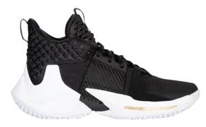 ジョーダン メンズ バスケットシューズ ホワイノット Nike Air Jordan Why Not Zer0.2 "Black White" バッシュ Black/White|trois HOMME
