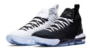 ナイキ メンズ レブロン１６ Nike LeBron 16 XVI Equality "Away" バッシュ Black/White｜ｔｒｏｉｓ　ＨＯＭＭＥ