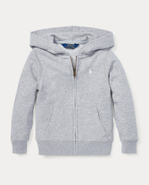 light grey polo hoodie