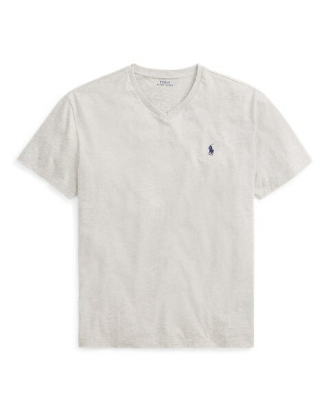 ポロ ラルフローレン メンズ Polo Ralph Lauren Classic Fit V-Neck T-Shirt Tシャツ 半袖 TAYLOR HEATHER Vネック｜ｔｒｏｉｓ　ＨＯＭＭＥ