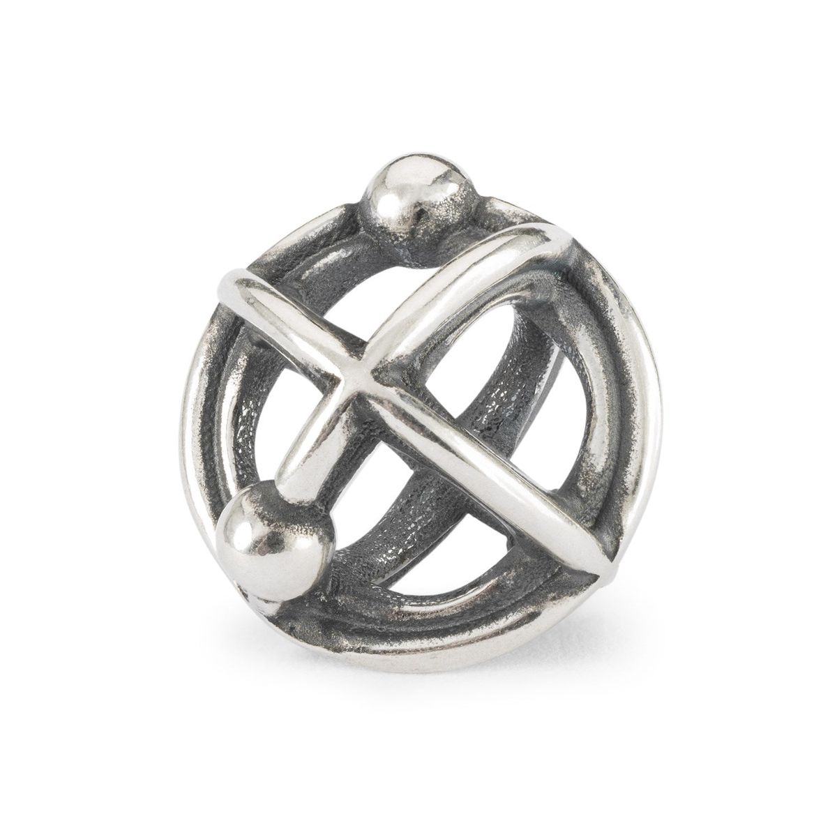 トロールビーズ Trollbeads アトム オブ ユニティー・ビーズ Atom of Unity Bead スターリングシルバー Sterling Silver ピープルズビーズ People's Bead｜トロール 店