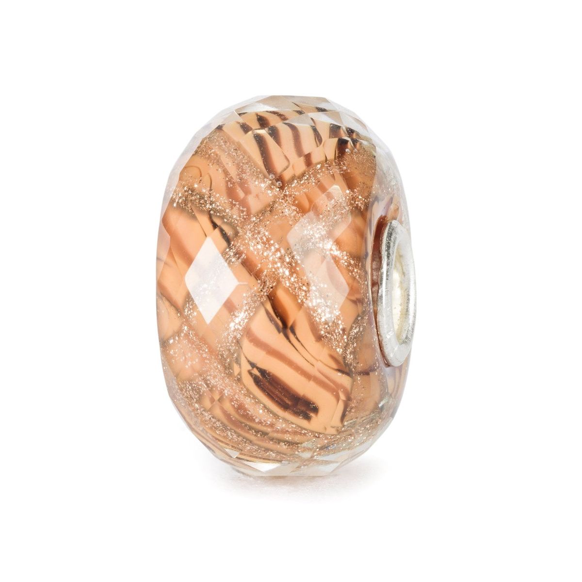 トロールビーズ Trollbeads セレスティアル サンセット・ビーズ Celestial Sunset Bead ガラス Glass ラブ オブ パウズ Love of Paws ファセットカット｜トロール 店