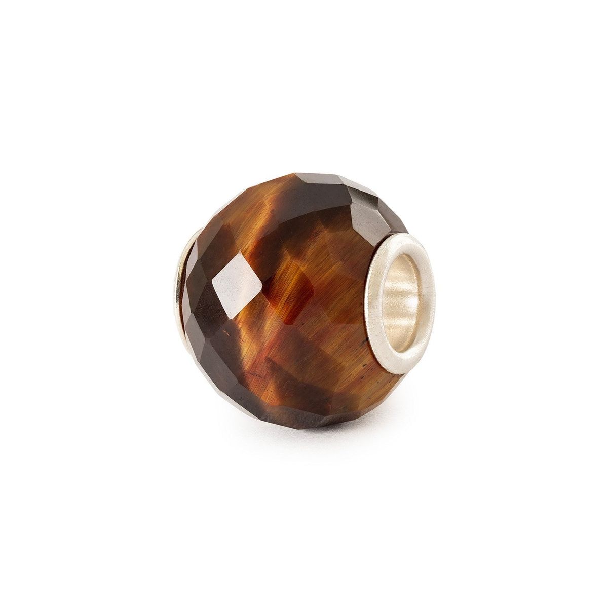 【新作】トロールビーズ Trollbeads ラウンドイエロータイガーアイ・ファセットビーズ Round Yellow Tiger Eye Facet Bead 天然石 Gemstone カルペ ディエム Carpe Diem｜トロール 店