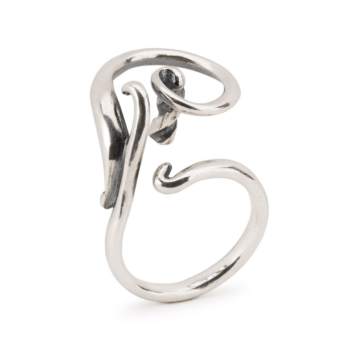 トロールビーズ Trollbeads スワーリングファンタジーリング Swirling Fantasy Ring 指輪 カスタムリング カスタマイズ シルバー Silver ビーズ付け替え レデ