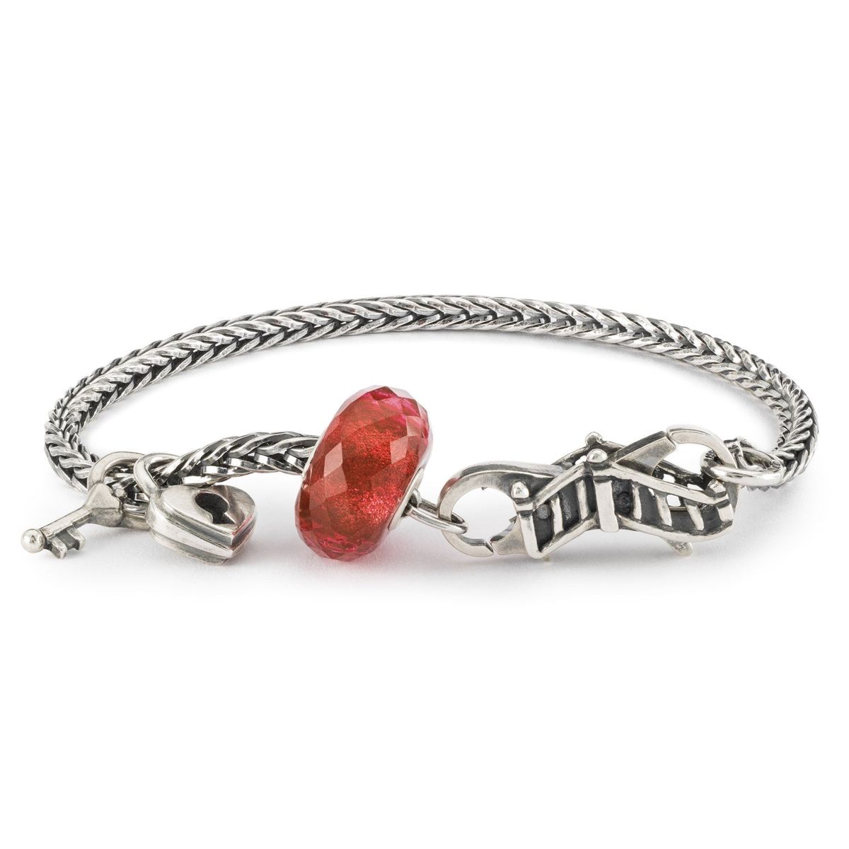 トロールビーズ Trollbeads オールウェイズトゥゲザー・ブレスレット Always Together Bracelet セット Set ギフト Gift チェーン Chain リミテッドエディション Limited Edition レディース メンズ 兼用 ユニセックス シルバー Silver ガラス Glass ビーズ 留め具｜トロール 店