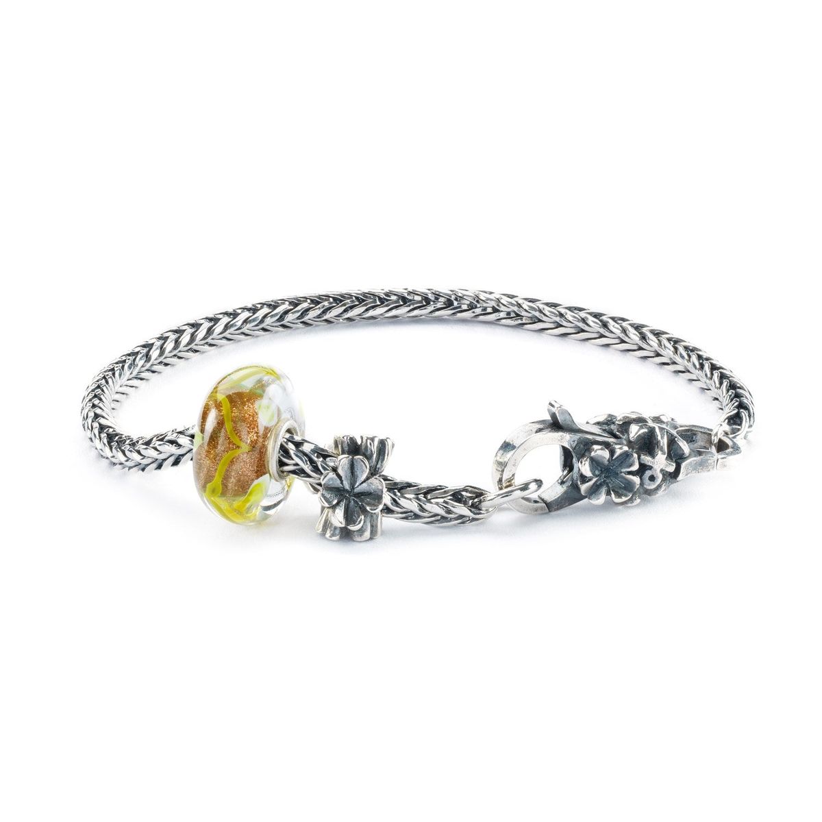 トロール網ビーズ Trollbeads 一財産GK・腕輪 Fortune Keepers Bracelet 仕掛ける Set 差し上げ物 Gift リミテッドエディション Limited Edition レディース メンズ 兼用 ユニ一発やる しろがね色 Silver 硝子 Glass ビーズ うち切り具