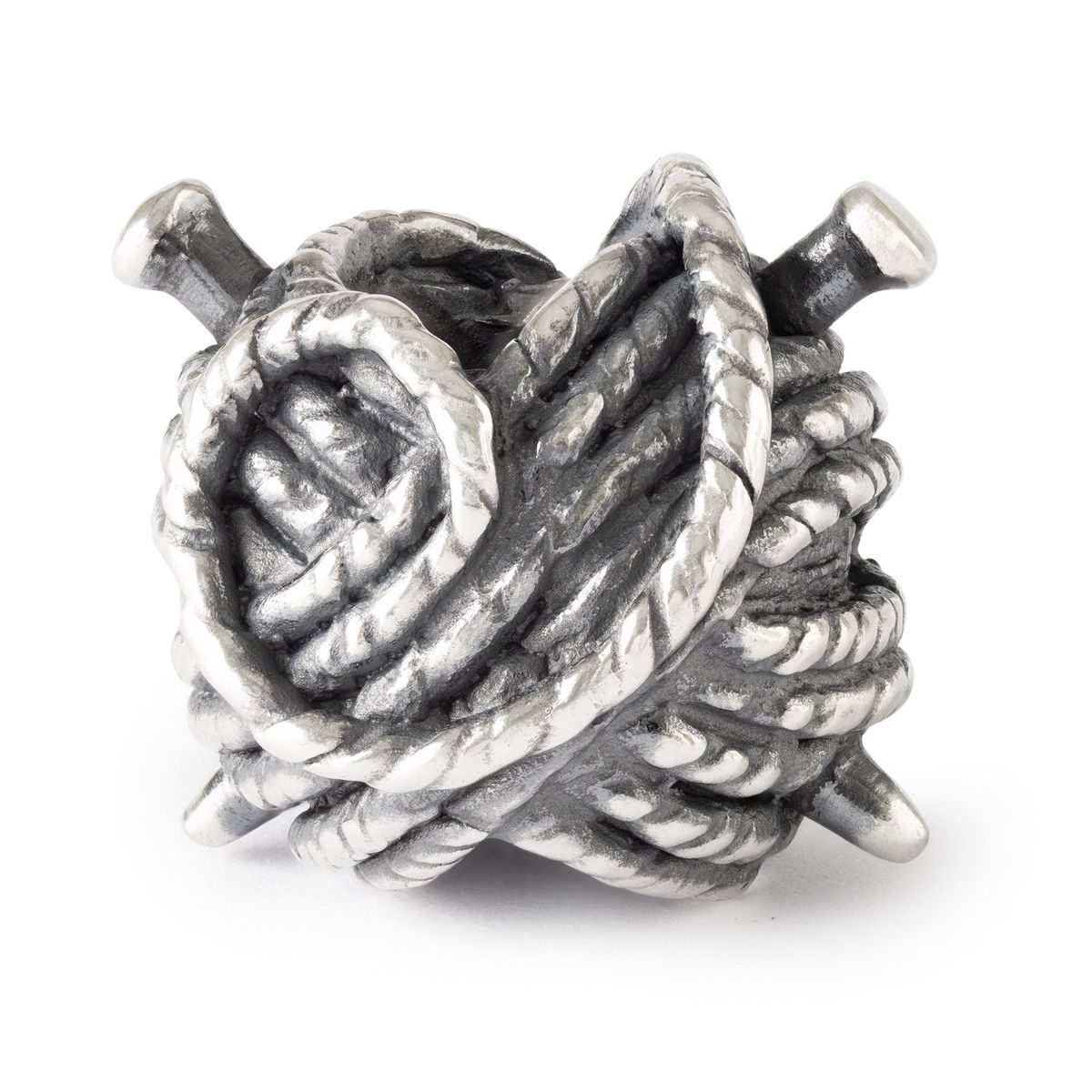 【新作】トロールビーズ Trollbeads ニット コンフォート・ビーズ Knitted Comfort シルバー Silver ビーズ Beads ヒュッゲ Hygge｜トロール 店 12,740円