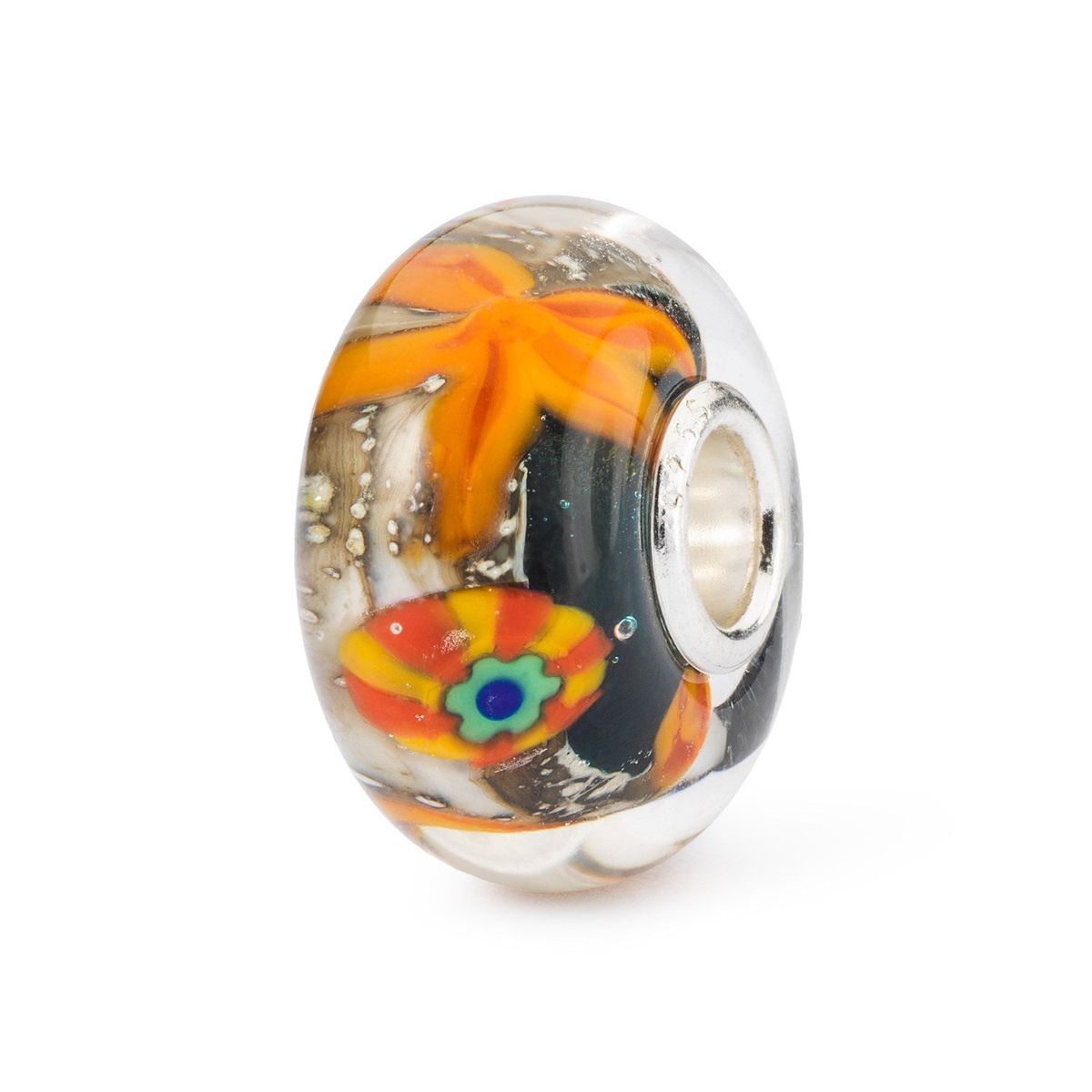 トロール網ビーズ Trollbeads シーファン・ビーズ Sea Fan 硝子 Glass ビーズ Beads 差し上げ物 Gift