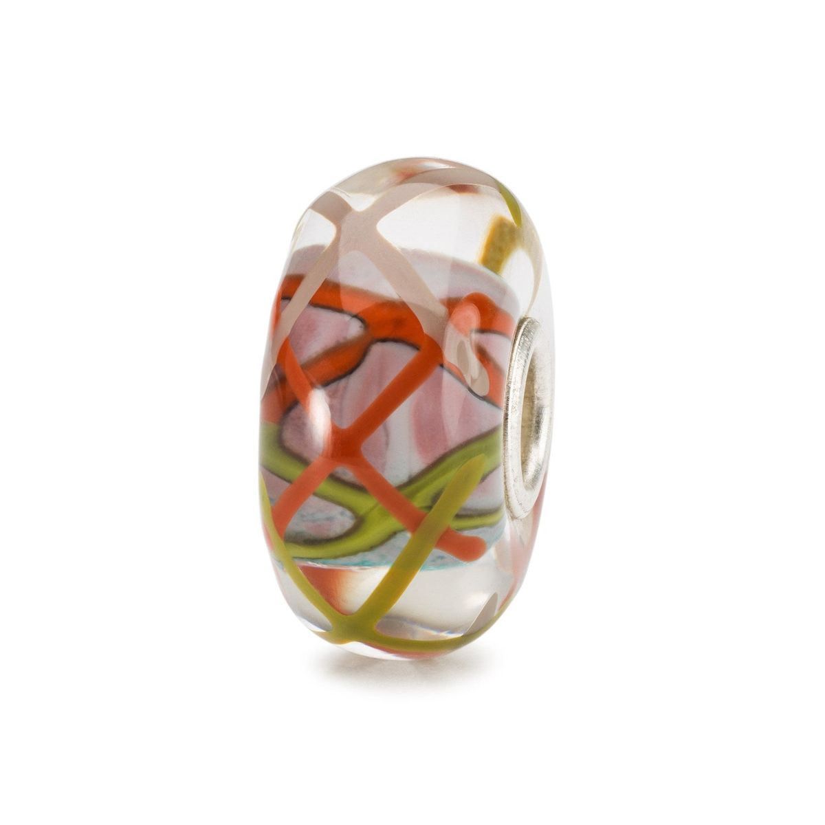 トロール網ビーズ Trollbeads グレイシャスリーズ Gracious Reeds 硝子 Glass ビーズ Beads ハーモニーハーベスト Harmony Harvest