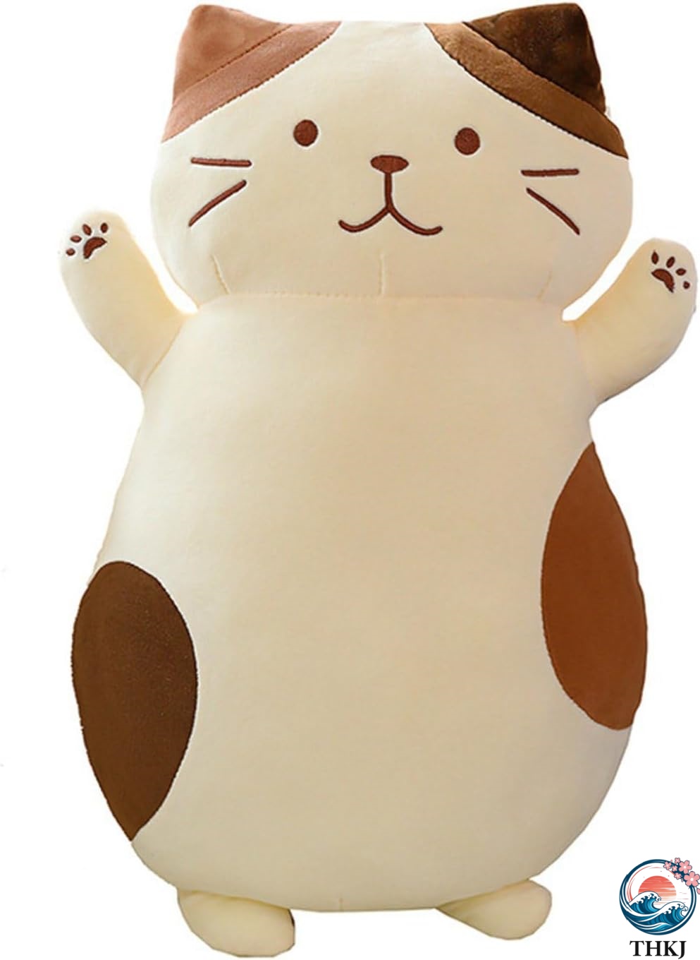 ねこぬいぐるみ 三毛猫 猫縫い包み リアル 抱き枕 本物 そっくり おもちゃ ロングタイプ だき枕 65cm 昼寝 横向き寝 ふわふわ 萌え萌え リラックス 取り外し可能 可愛い ベビー 母 子供用