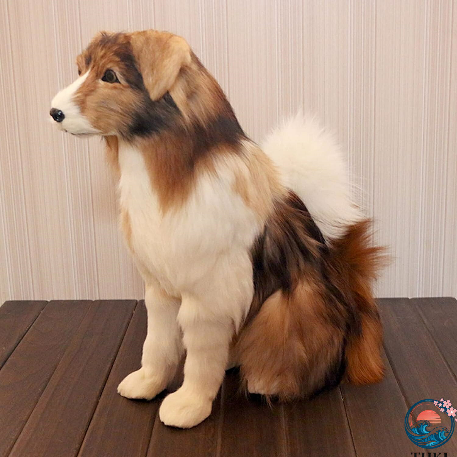 【全品5%ポイント】犬 置物 リアル かわいい 本物そっくり シェパード ぬいぐるみ 模型 モデル 座る ガーデン 庭 雑貨 部屋 事務室 玄関 店舗 飾りもの プレゼント 贈り物 展示用 置き型 内装 アクセサリー 誕｜TR online store
