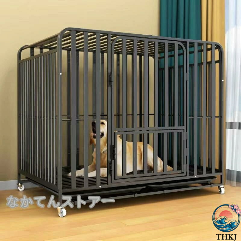 【全品5%ポイント】ペットケージ 犬檻 犬小屋 ケージ ペットサークル ドッグケージ ペットフェンス 小型 大型 中型犬用 ペット用品 キャスター付き|TR online store