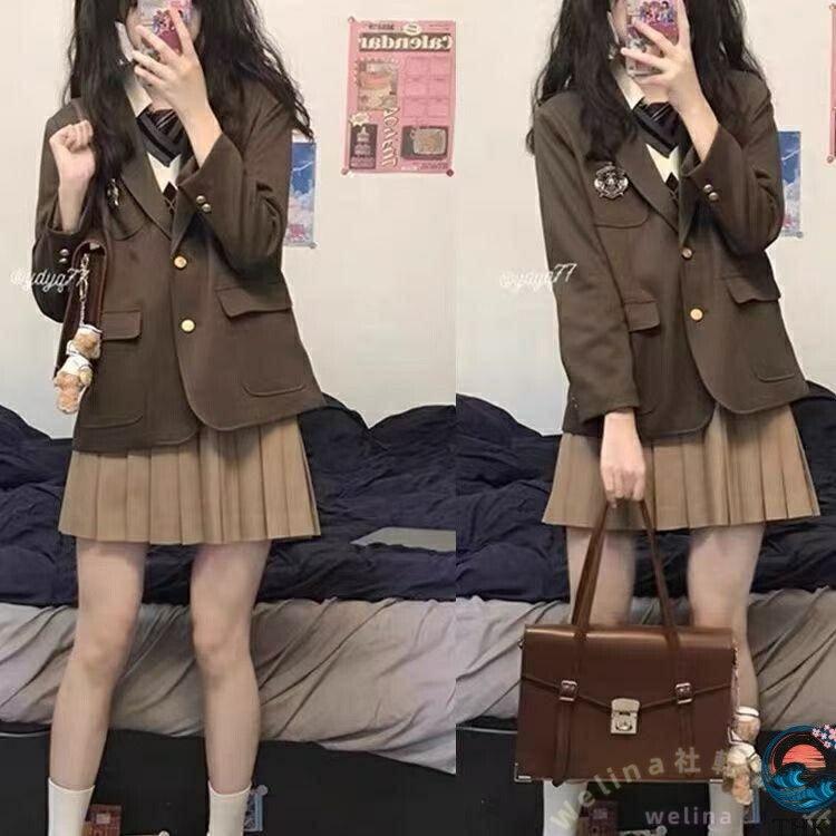 韓国風制服 ブレザー 女の子 卒業式/入学式 なんちゃって制服 Welina 卒服 中学生/高校生/小学生 フォーマル 大きいサイズ 撮影用