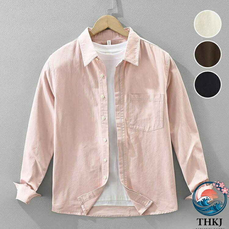 シャツ 秋服 秋物 カジュアルシャツ トップス 長袖シャツ きれいめ メンズ ファッション 父の日