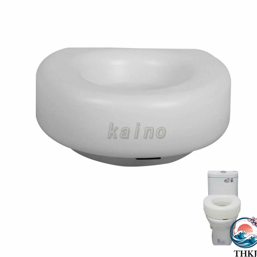 【全品5%ポイント】補高便座 トイレ 介護用 簡易 高座 上げられた便座 手すり付き トイレ用設備 取外し可能 ひざの圧力を軽減 簡単取付 工具不要 清掃が簡|TR online store