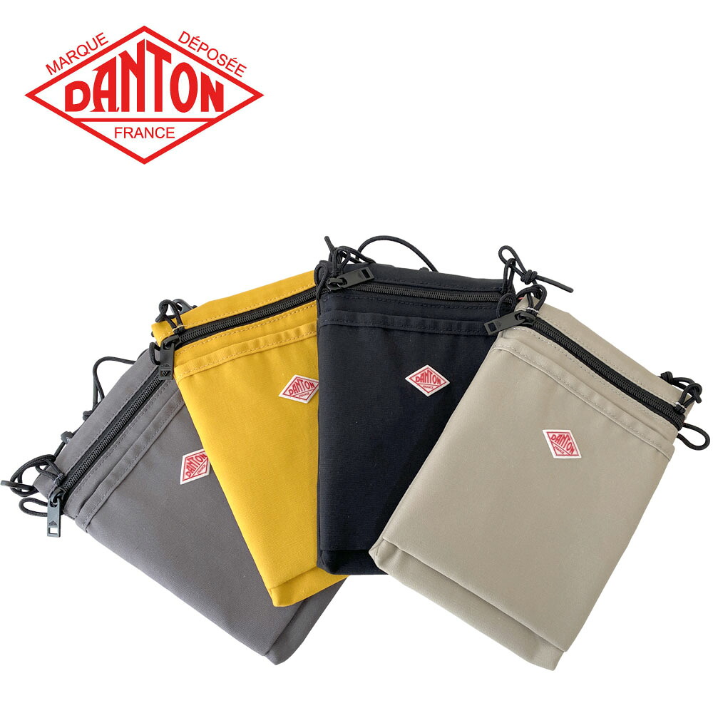 【クーポン対象外・ご利用後も適用前の価格にて販売】【2026SS】DANTON ダントン コットンキャンバス ショルダーポーチ SAINT-DOMINIQUE
