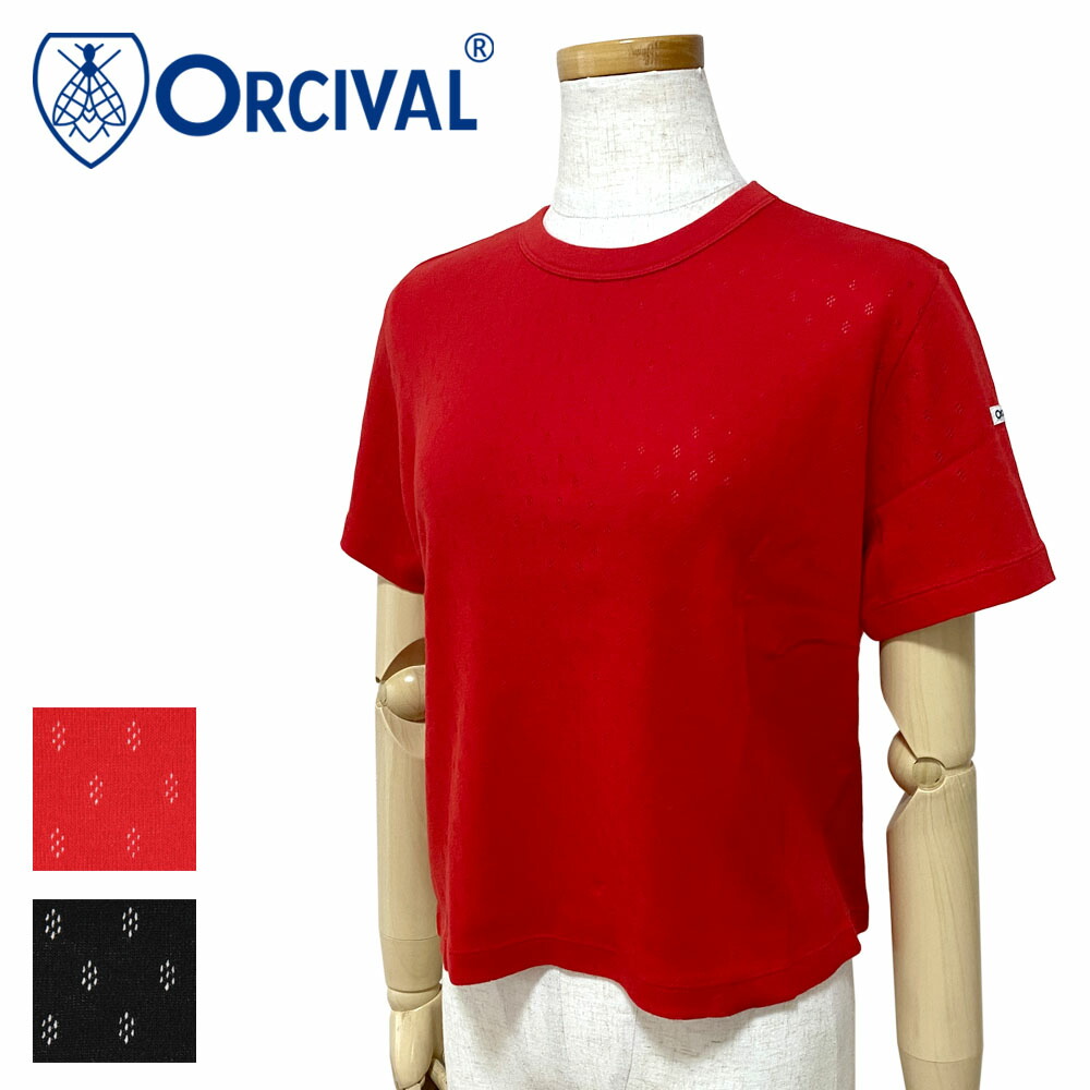 【SALE】【2026SS】Orcival オーシバル 行動様式メッシュ 労働者の一団のど首 プルオーバー レディース OR-C0527 OWE
