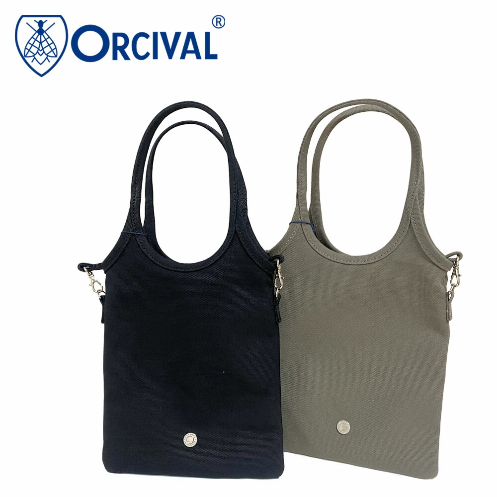 【2026SS】Orcival オーシバル コットンキャンバス 2WAYバッグ ユニセックス OR-H0387 LCS