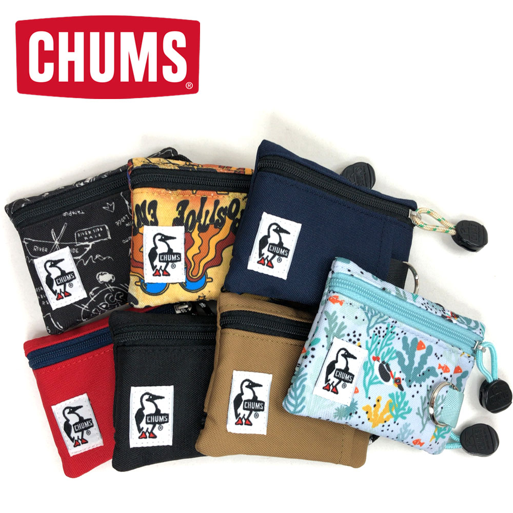 CHUMSRecycle Key Coin Case リサイクルキーコインケース 【74%OFF!】