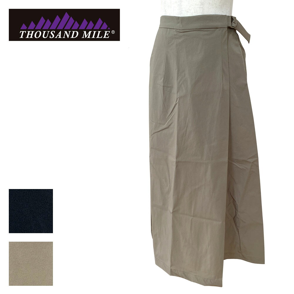 【2026SS】 THOUSAND MILE サウザンドマイル WRAPPED SKIRT 一回りスコート レディース TM261NP00082