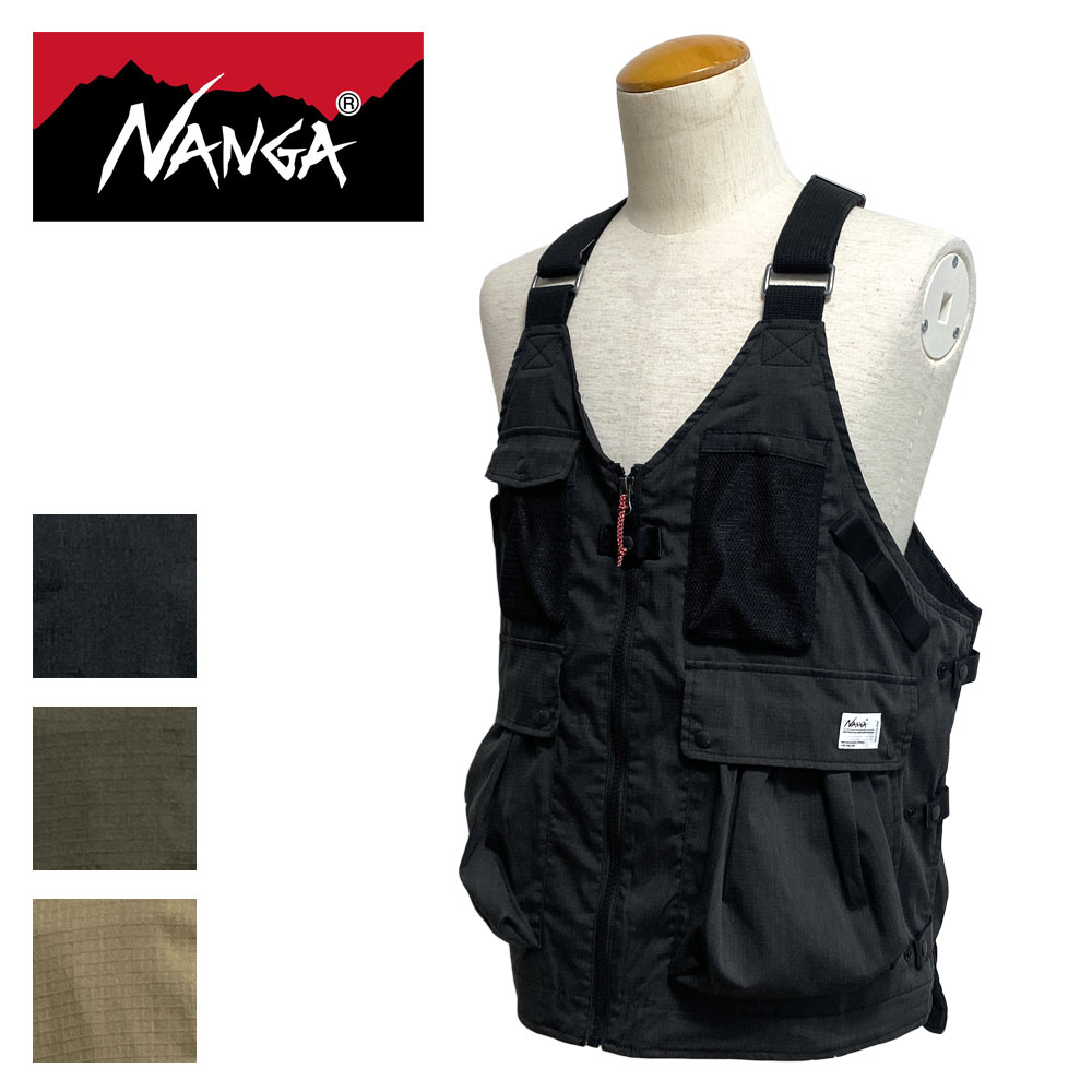 NANGATAKIBI RIPSTOP FIELD VEST タキビリップストップ フィールドベスト Men's