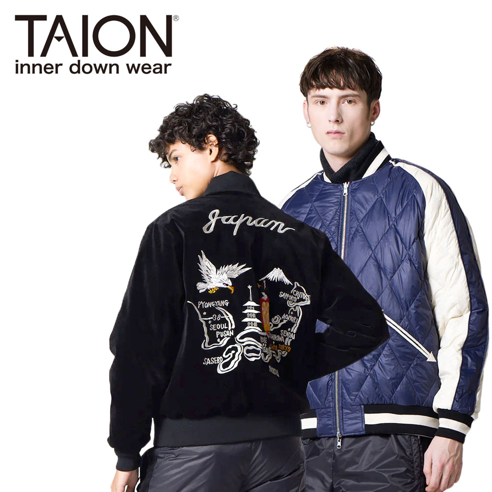 TAION タイオン JPNSP ジャパンスペシャル スカジャン リバーシブル ジャパンスペシャル リバーシブル スカジャン ダウンジャケット