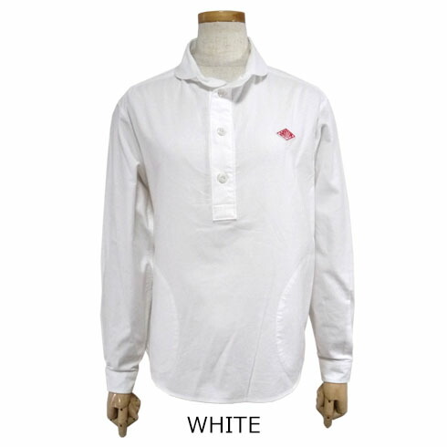 Danton丸襟オックスフォード プルオーバーシャツ メンズ レディース