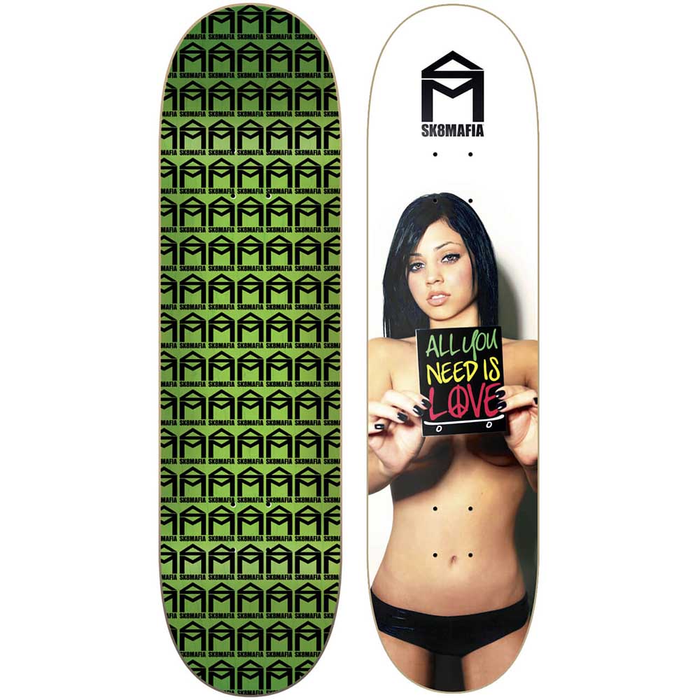 楽天市場】8.0SK8MAFIA スケートマフィア WET3 DECK デッキ 板