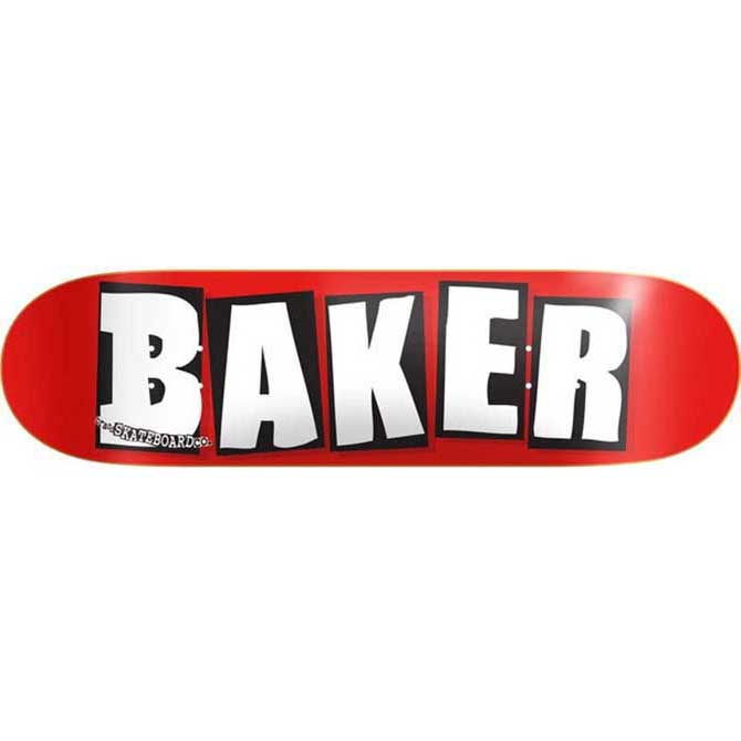 楽天市場】7.56 BAKER ベイカー BRAND LOGO WHITE DECK デッキ