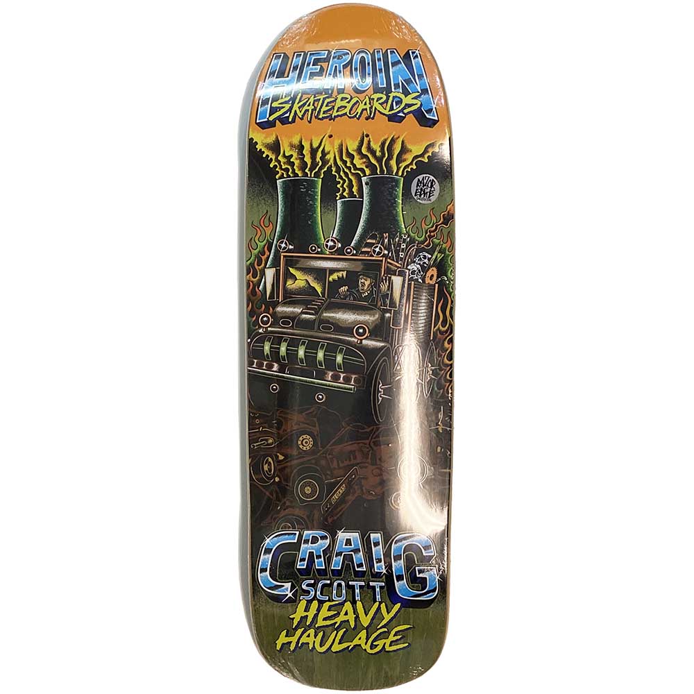 楽天市場】スケボー デッキ HEROIN ヘロイン デッキ HEROIN SWAMPY