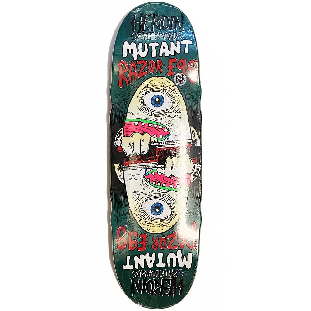 スケートボード HEROIN SYMMETRICAL HOLO EGG 9.25 楽天市場】9.25 HEROIN ヘロイン ノーズとテール対称 SYMMETRICAL HOLO
