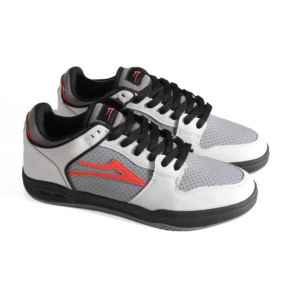 LAKAI ラカイ TELFORD LOW WHITE DOVE CORAL (レザー) スニーカー シューズ