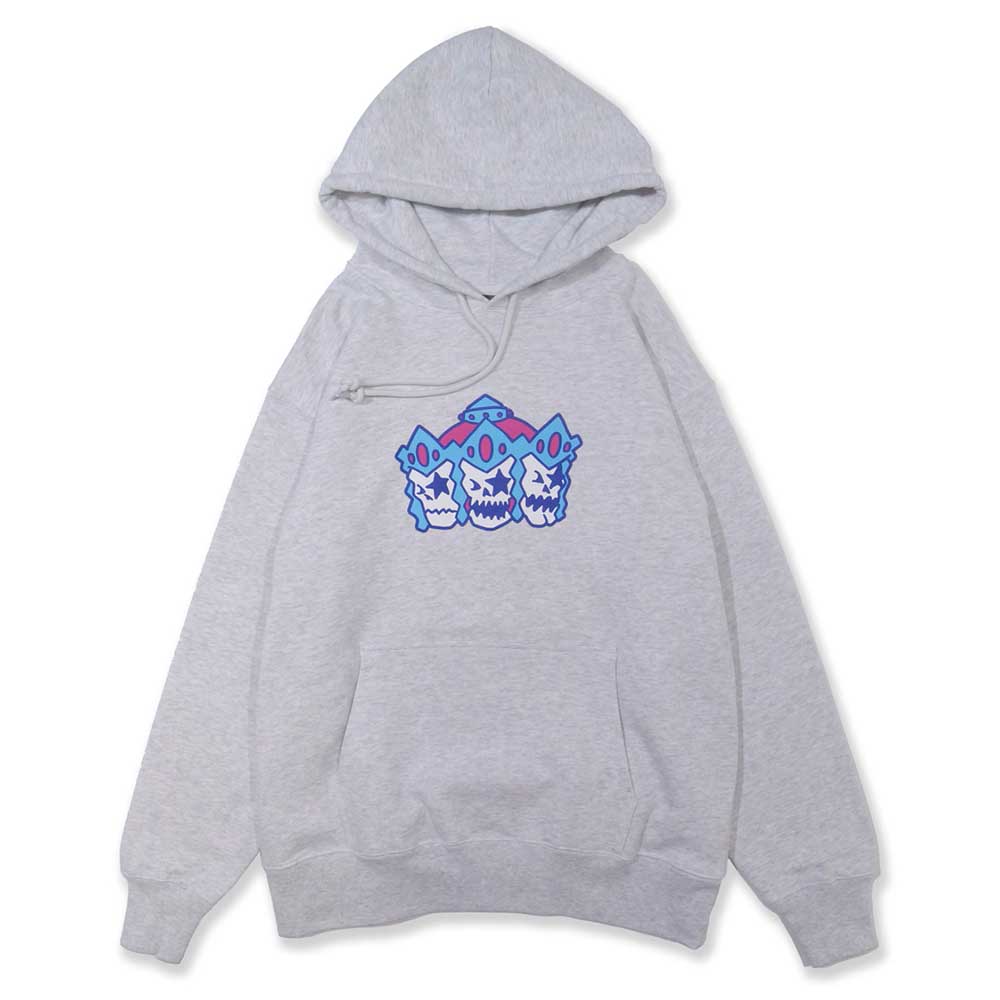 【20%OFF】キン肉マン x MAGICAL MOSH MISFITS マジカルモッシュミスフィッツ MxMxM  マジカル モッシュ アシュラマン HOODIE (GREY) ティーシャツパーカー