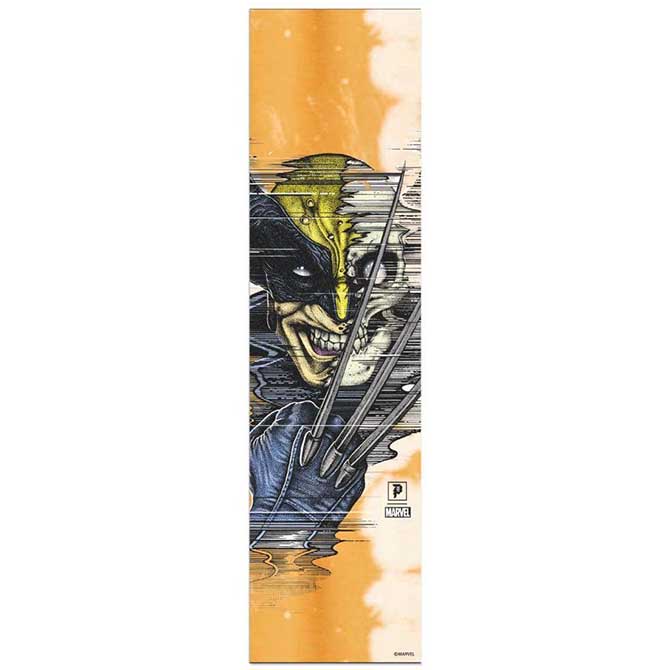 Marvel x PRIMITIVE(プリミティブ) Wolverine GRIP TAPE グリップテープ デッキテープ 【スケートボード/スケボー/SKATEBOARD】画像