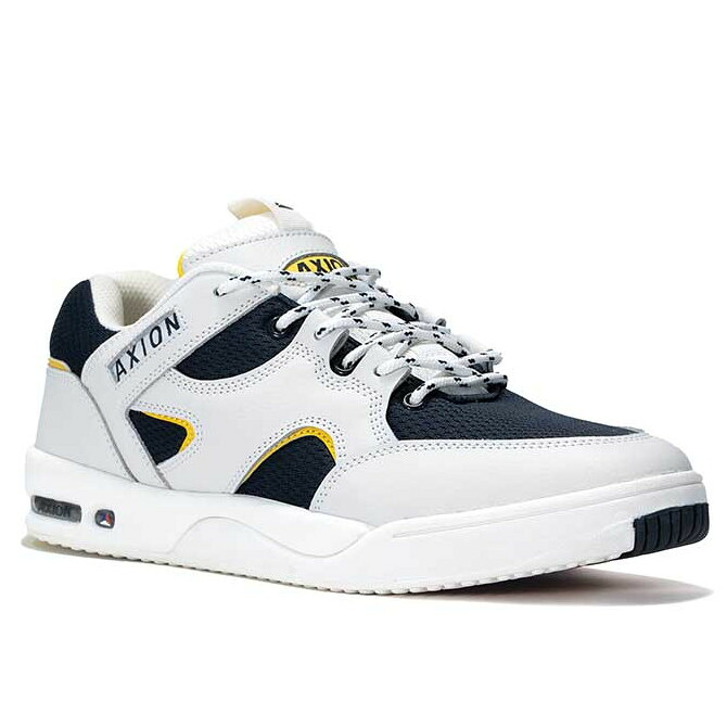 【40％OFF】【全世界1998足限定】AXION FOOTWEAR アクシオン GENESIS ジェネシス LEATHER レザー WHITE シューズ スニーカー【国内正規取扱い店】